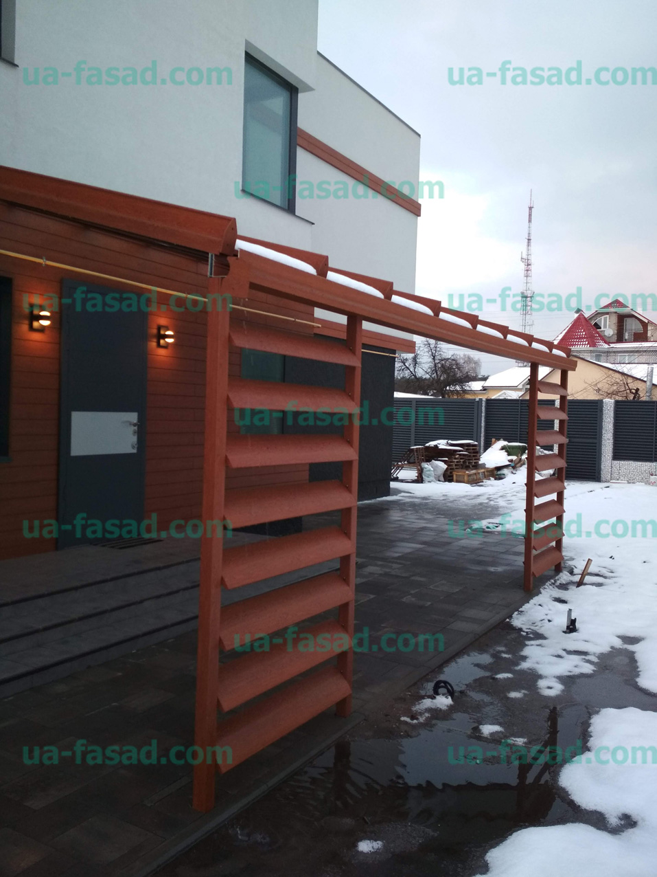 Декорирование профиля под дерево Декорирование профиля под дерево