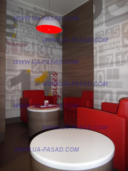 Отделка Fundermax Interior от Aluminium Systems TM Отделка Fundermax Interior от Aluminium Systems TM