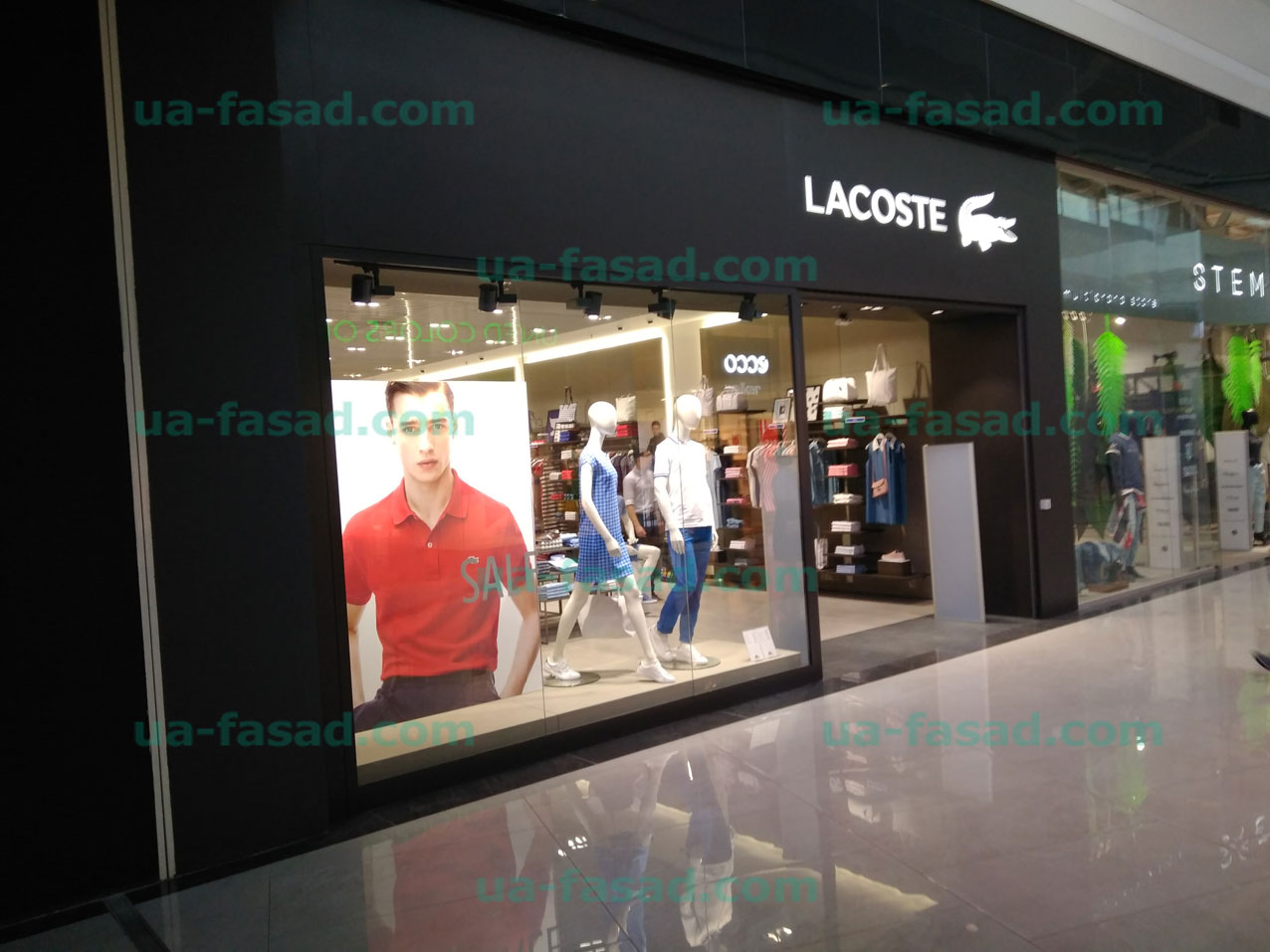 Магазин Lacoste в Киеве Магазин Lacoste в Киеве